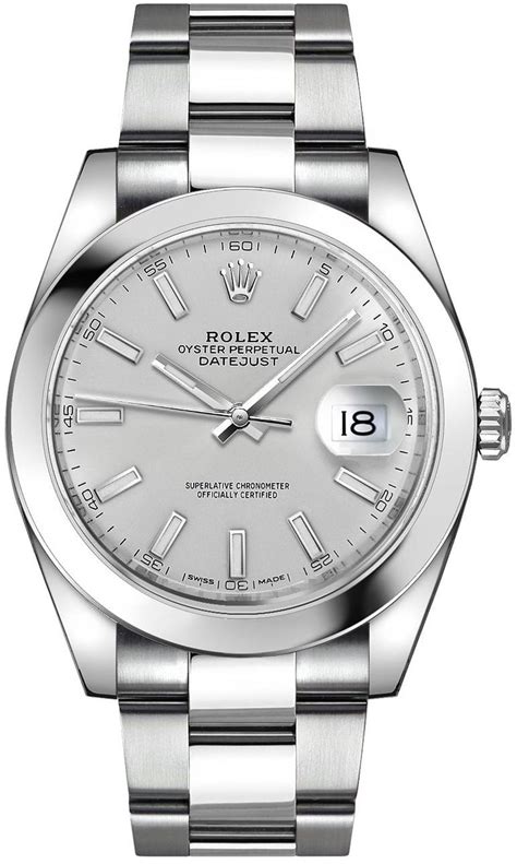 mens sterling silver rolex